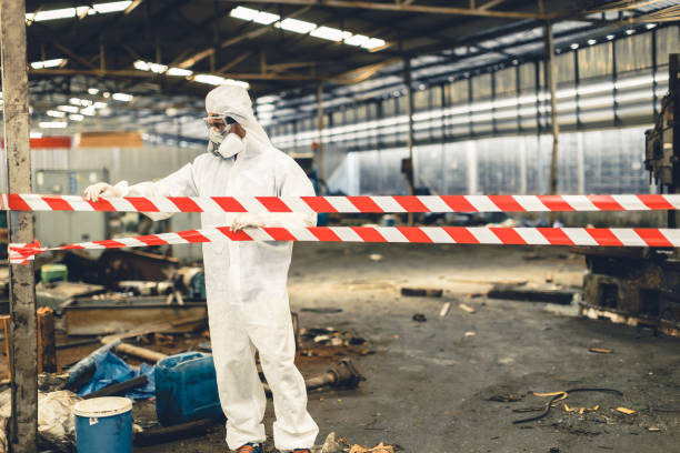 Professional Drug Lab Cleanup technician working in Alameda, CA